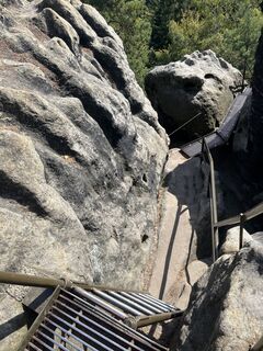 Foto da Michaela Fischer lungo il tour