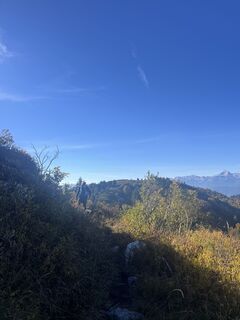 Foto von Lara Rešek entlang der Tour