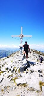 Fotografia z Klaus Lehner na trase