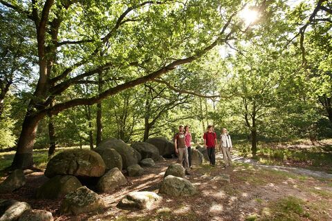 Wanderer am Königsgrab