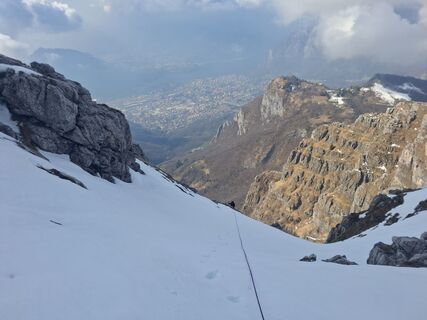 Foto von Marco Pezzuolo entlang der Tour
