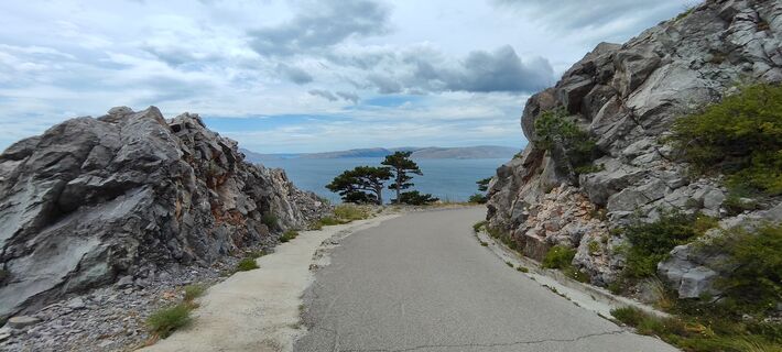 Foto von Eduard Stolz entlang der Tour