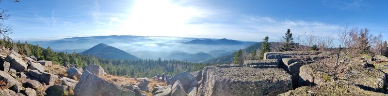 Zdjęcie z Thomas Belat wzdłuż trasy