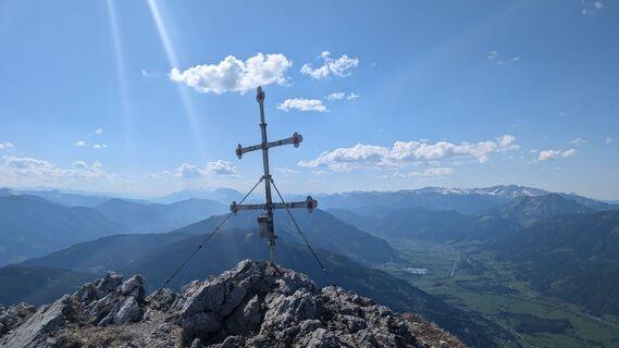 Photo de Klaus Lehner le long du parcours