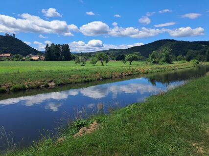 Foto von Wanderschuh entlang der Tour