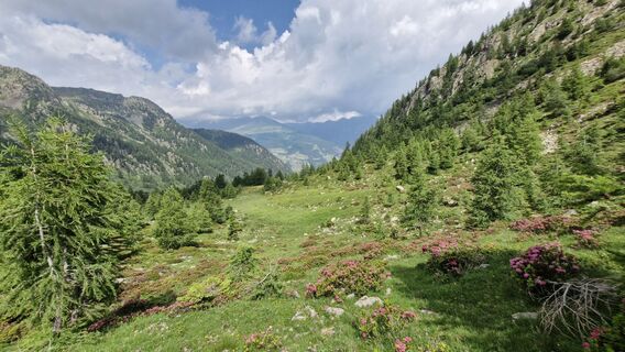 Foto von Sebastian entlang der Tour
