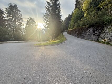 Foto von Mani entlang der Tour