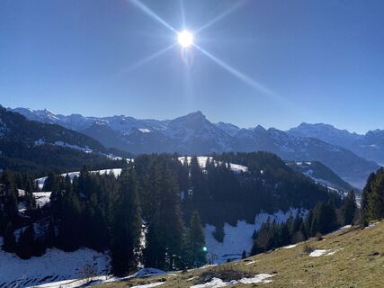 Foto von David Amrein entlang der Tour