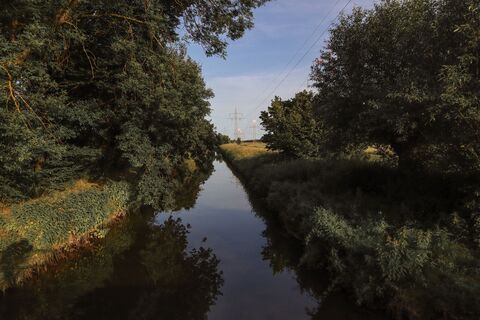 Erftflutkanal bei Kerpen