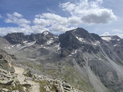 Zdjęcie z Raymond Woertman wzdłuż trasy