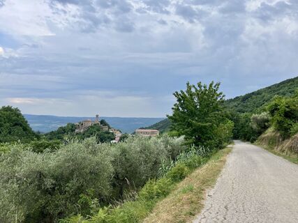 Foto von Peter Göbel entlang der Tour