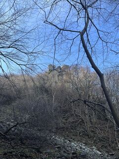 Foto de Lili Bártfai a lo largo del recorrido