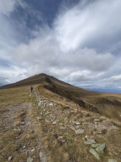 Foto von Sarina entlang der Tour