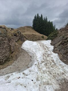 Foto de Günther Forsthuber a lo largo del recorrido
