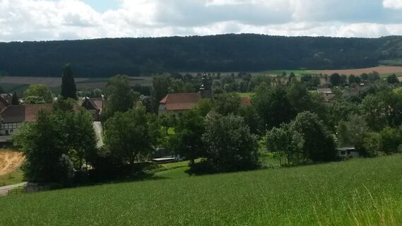 Blick auf Harriehausen