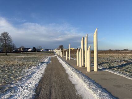 Fotografie z Mikael Gjeding Damgaard na trase