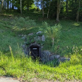 Eingang zur Grube Ursula bei Welschensteinach