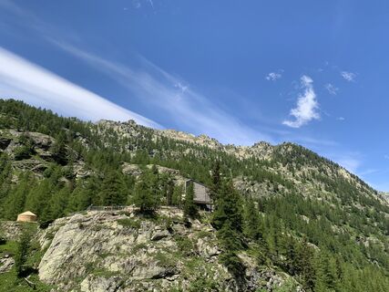 Photo de Toni Lerda le long du parcours
