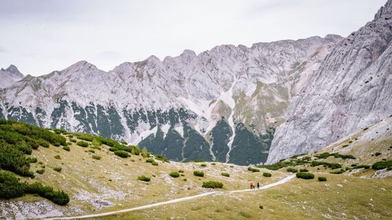 Unterwegs Richtung Hallerangerhaus