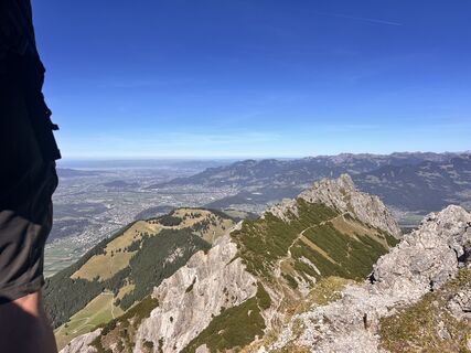 Foto von Sam Bargetz entlang der Tour
