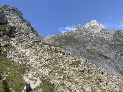 Foto von Chris Jäger entlang der Tour