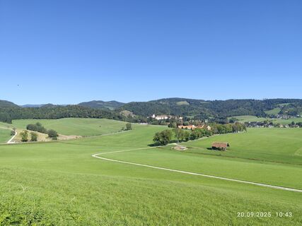Foto von Barbara Galle entlang der Tour