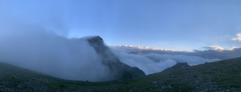 Foto von Toni Lerda entlang der Tour