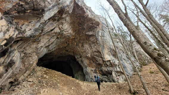 Foto von Juliane Jarke entlang der Tour