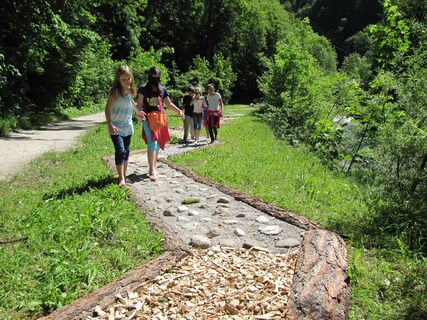Barfußweg Weißbach bei Lofer