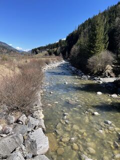 Foto de Tania Schmid a lo largo del recorrido