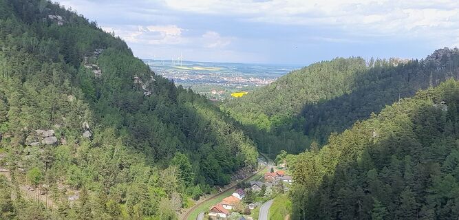 Photo de Steffen Evi Sacher le long du parcours