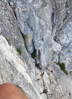 Photo de Christian Spielmann le long du parcours