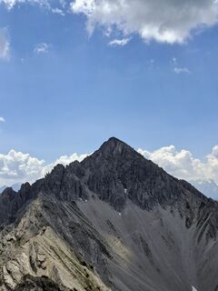 Foto von Sandra entlang der Tour