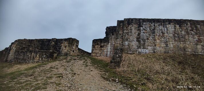 Foto von Edit Szoboszlay entlang der Tour