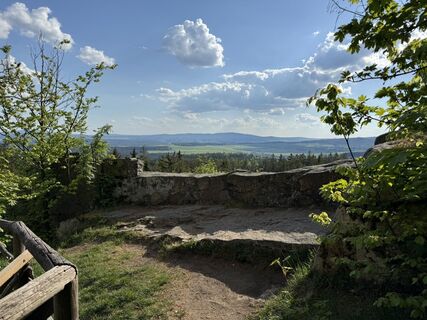 Zdjęcie z Norbert Herbig wzdłuż trasy