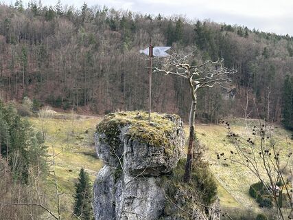 Zdjęcie z Norbert Herbig wzdłuż trasy