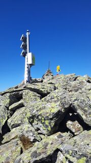Foto von Brigitte Hainzmann entlang der Tour