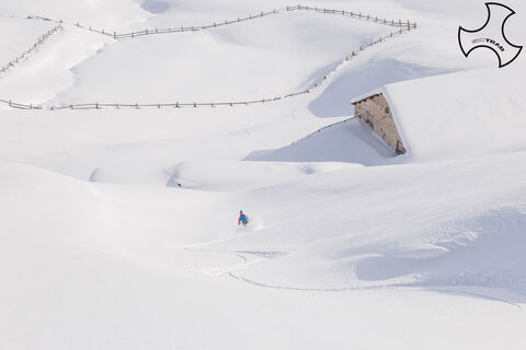 Die Malga Vallaccia.