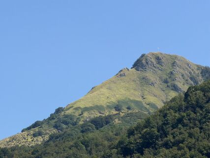 Foto von Christian Benassi entlang der Tour