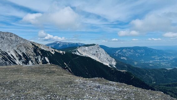 Foto de Peter Kueß a lo largo del recorrido