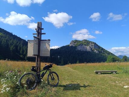 Foto de Žaneta Schelling a lo largo del recorrido