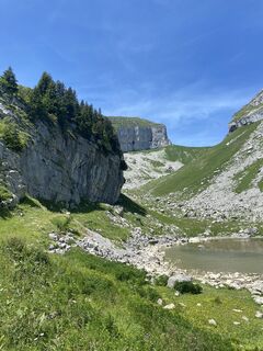 Foto von Francois Kalbermatter entlang der Tour