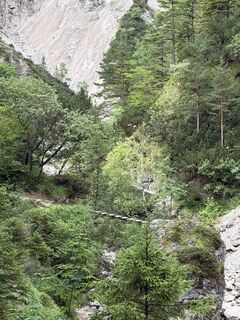 Foto von Babs Holz entlang der Tour