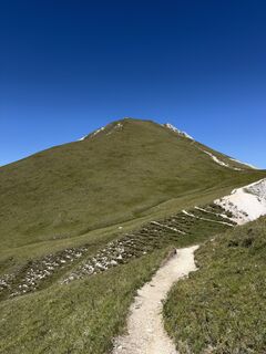 Foto von Christina Balland entlang der Tour