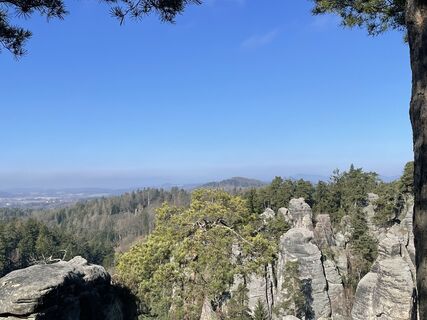Zdjęcie z Marek Kotáb wzdłuż trasy