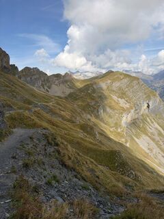 Foto von Maya Stalder entlang der Tour