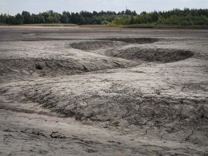 Trockener Absetzteich Schacht Konrad