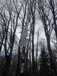 Foto von Grażyna entlang der Tour