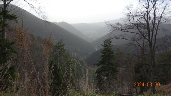 Aufstieg am Hanselsteig