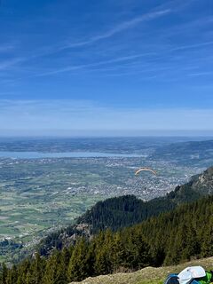 Foto von Aurelian Böhler entlang der Tour